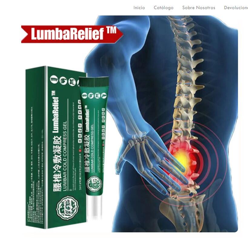 💪 GEL LUMBAR – Alivio inmediato para el dolor de espalda baja