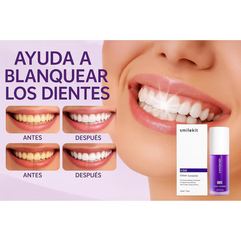 🦷 Despídete del tono amarillo, da la bienvenida al blanco natural 🌟