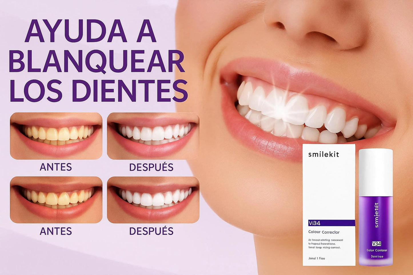 🦷 Despídete del tono amarillo, da la bienvenida al blanco natural 🌟